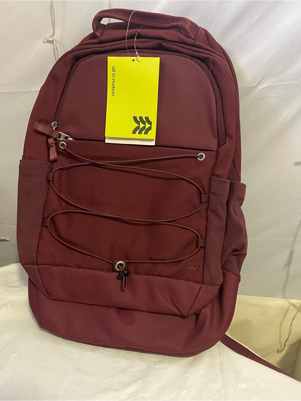 all in motion Men's Burgundy Everyday Backpack